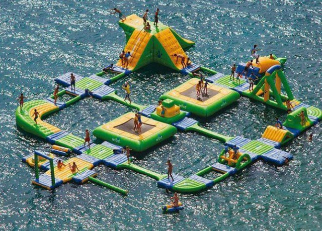 inflatable aqua park
