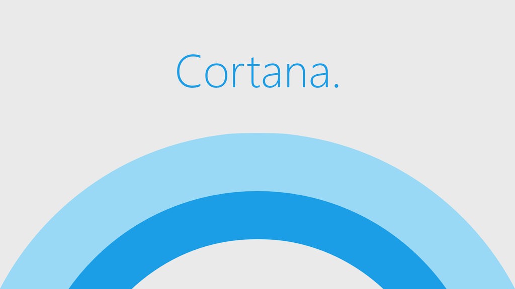 Cortana Micrsoft Windows 10